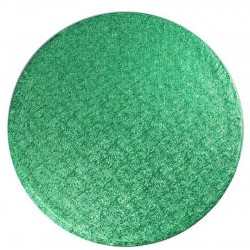 Placa Redonda Verde 35.5 cms