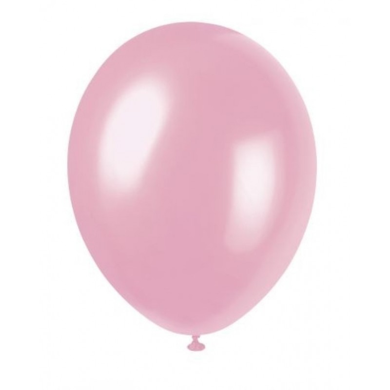 Pack de 8 Balões Crystal Pink
