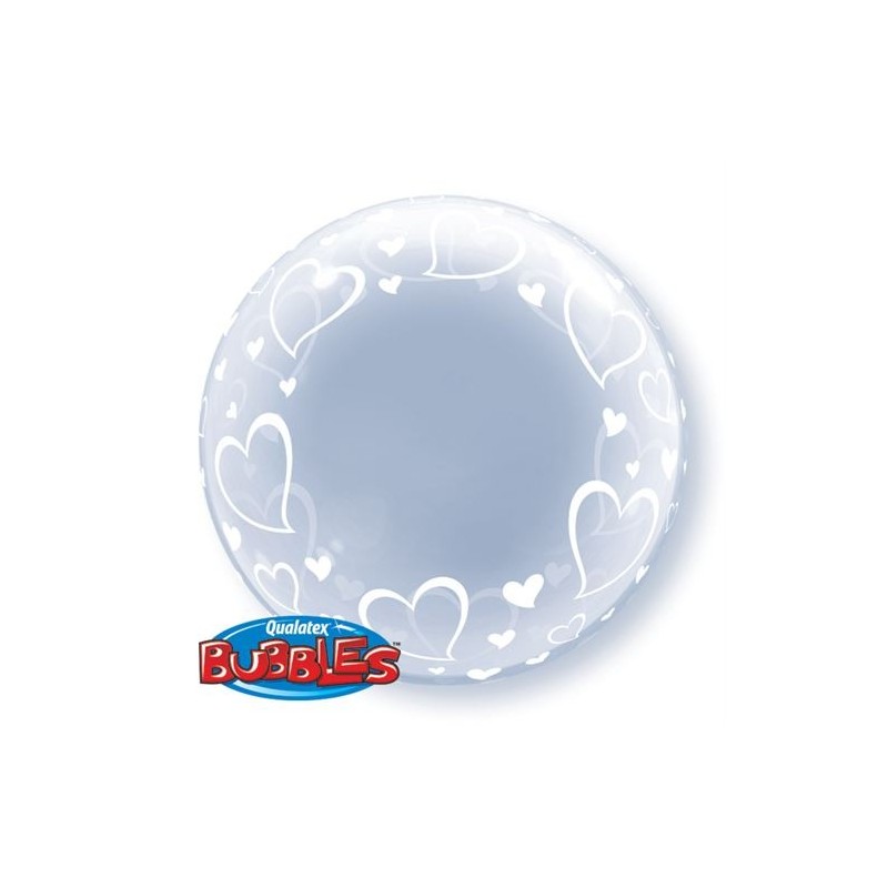 Balão Bubble Deco Flores e Borboletas