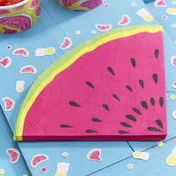 Guardanapos de Festa Paper Watermelon  - Summer Fruit