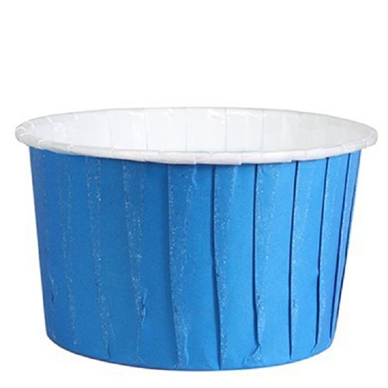 Tacinhas Azul Primário Firme para Cup Cakes