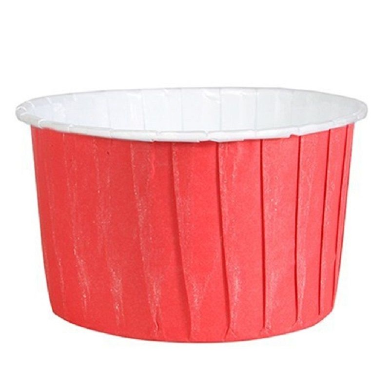 Tacinhas Vermelhas Firme para Cup Cakes