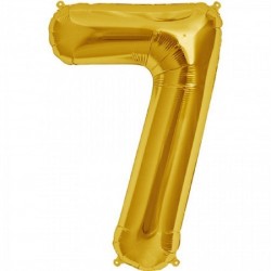 Balão Foil Nº1 Dourado