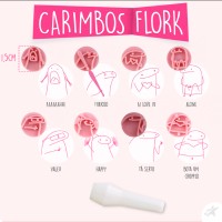 Carimbos Brigadeiro Flork Amarelo