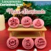 Carimbos Doces e Brigadeiros Natal Iluminado rosa 2cm