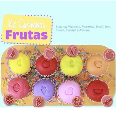 Carimbos para Brigadeiros Frutas