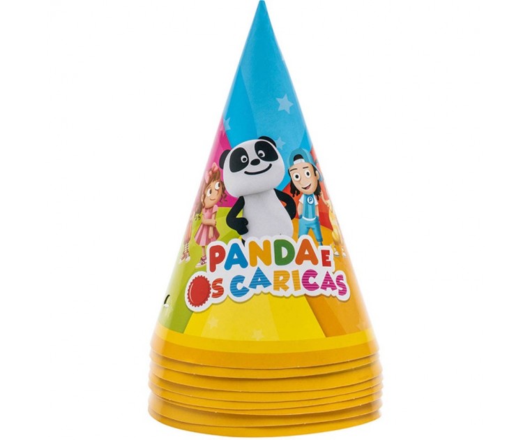 Chapéus Panda e Caricas