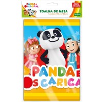 Toalha Mesa Panda e Caricas