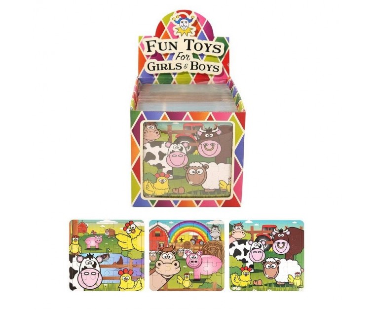 Puzzles Animais Quinta para Sacos Oferta