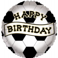 Balão Bola Futebol Happy Birthday