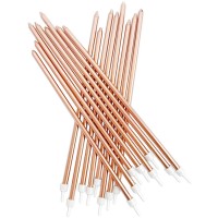 16 Velas Altas Rose Gold