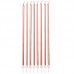 16 Velas Altas Rose Gold