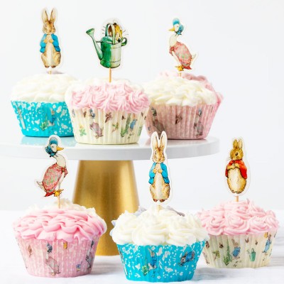 Toppers Cup Cakes Peter Rabbit & Friends 