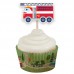 Toppers Cup Cakes Meios Transporte