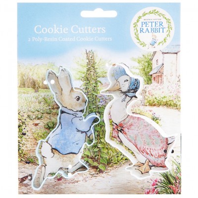 Conjunto 2 Cortadores Petter Rabbit