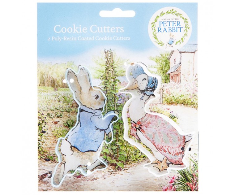 Conjunto 2 Cortadores Petter Rabbit