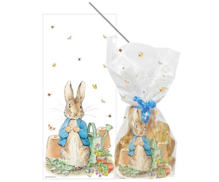 Sacos Celofane com Atilhos Peter Rabbit