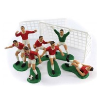 Set Jogadores Futebol Vermelhos