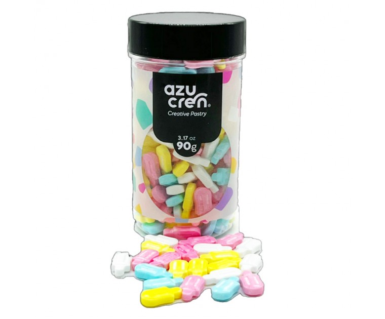 Confetis Gelados Pau Comestíveis
