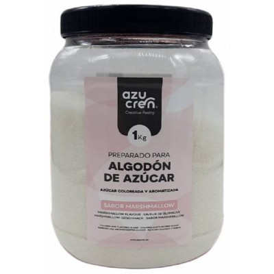 Açúcar Algodão Doce Branco Sabor Marshmallow