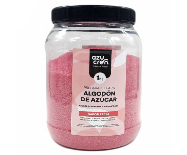 Açúcar Algodão Doce Rosa 