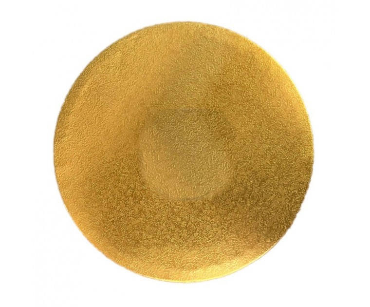 Base Redonda Dourada 30 x 1.2 cms