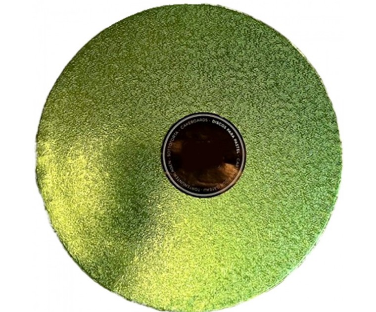 Base Redonda Verde 35 x 1.2 cms