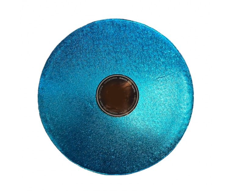 Base Redonda Azul 20 x 1.2 cms