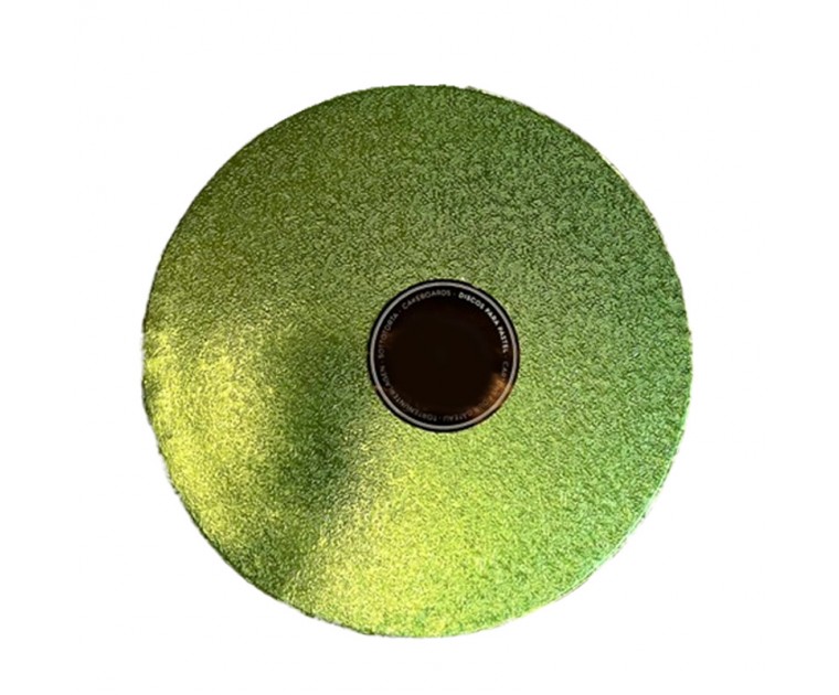 Base Redonda Verde 20 x 1.2 cms