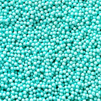 Pérolas Açúcar Azul Pastel 4mm 