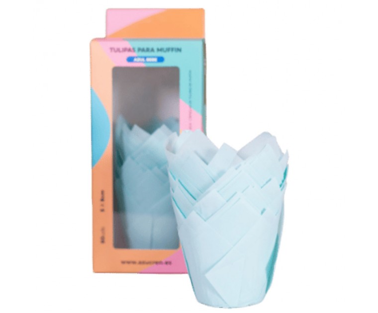 50 Cápsulas Tulipa Azul Bebé 