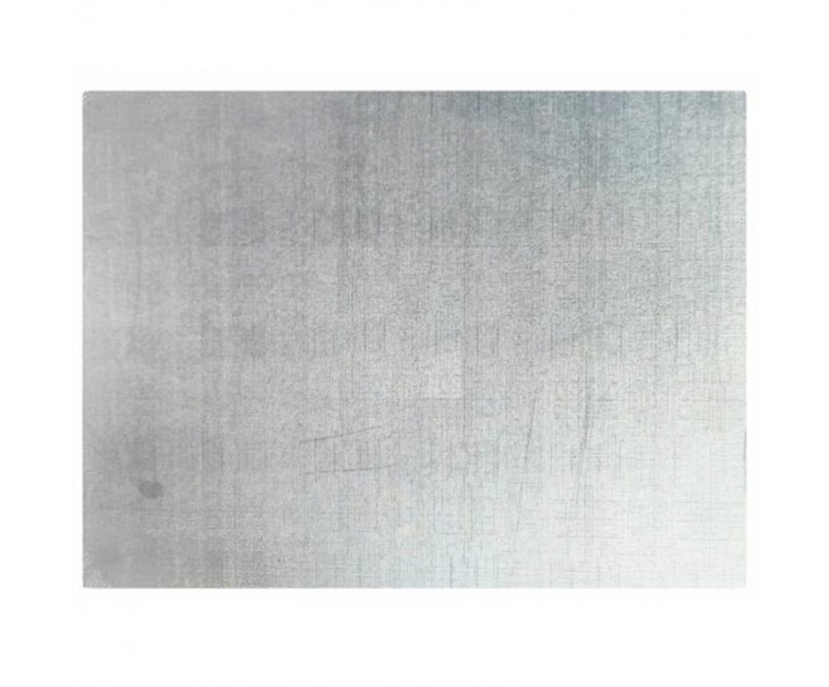 Placa Rectangular 35x45 cms Prateada 