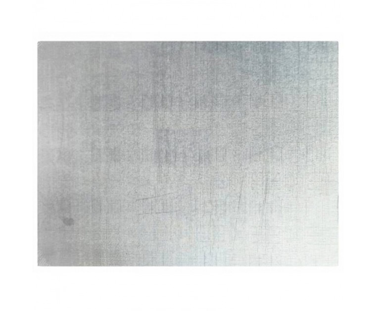 Placa Rectangular 25x35 cms Prateada 