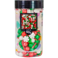Mix Confetis Cores Natal 90grs