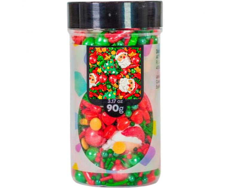 Mix Confetis Pai Natal 90grs