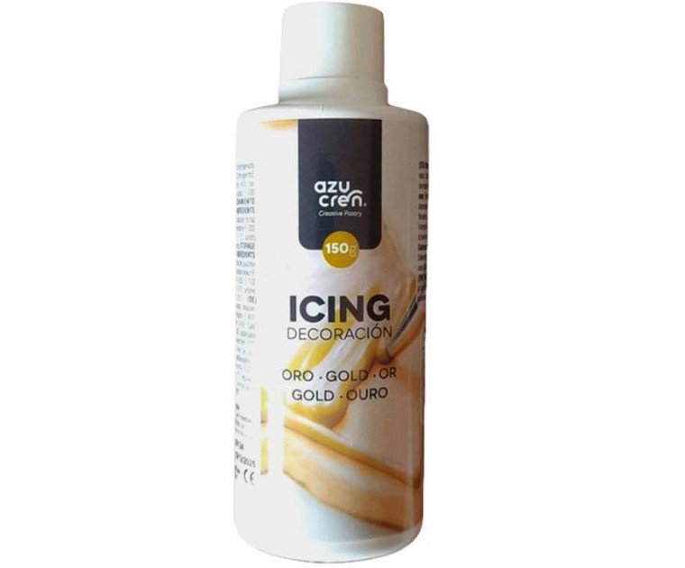 Glacê Pronto a Usar Dourado 150 Grs
