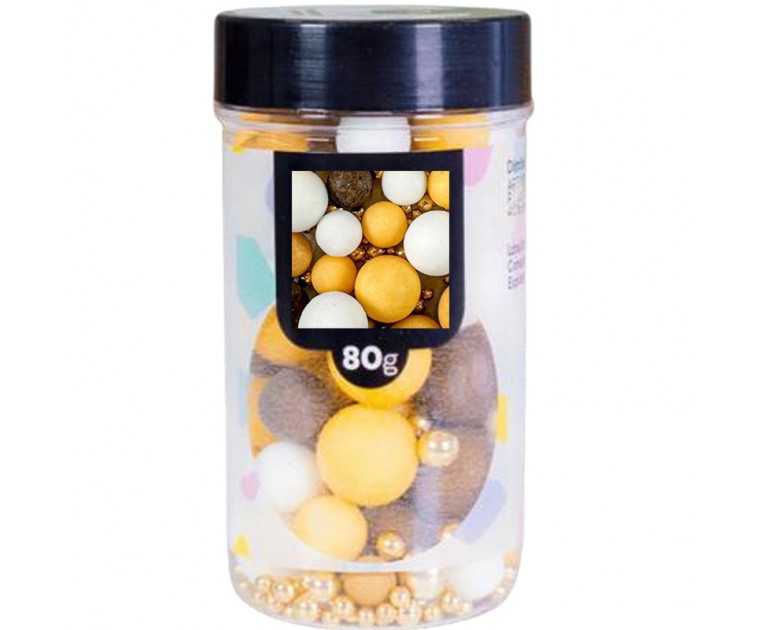 Mix Pérolas e Confetis Pérolas Outono