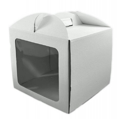Caixa Branca Bolo 30x30x25