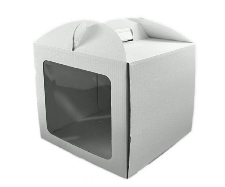 Caixa Branca Bolo 30x30x25