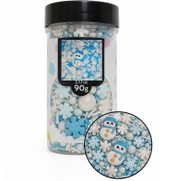 Mix Confetis Boneco Neve