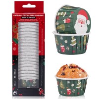 50 Formas Cup Cakes Árvores Natal 