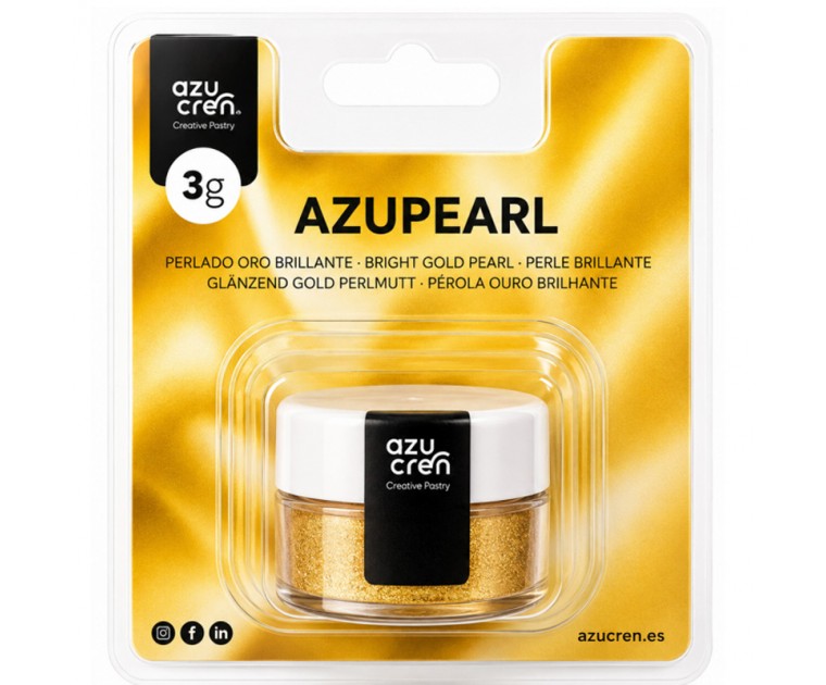 Corante em Pó Dourado Brilhante