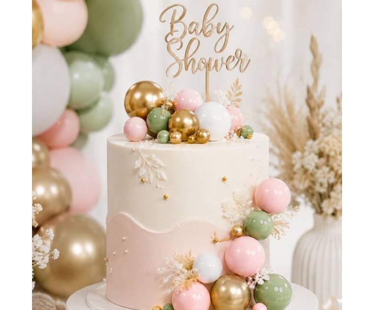 Topo Bolo Bolas Mix "BABY SHOWER"