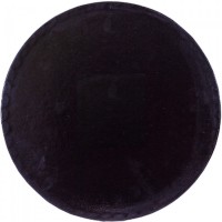 Base Redonda Alta Preta 20 x 1.2 cms