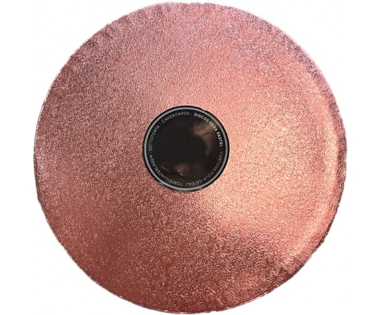 Base Redonda Rose Gold 30 x 1.2 cms