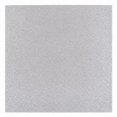 Placa Quadrada Prateada 30 cms