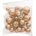 20 Bolas Douradas Bolo