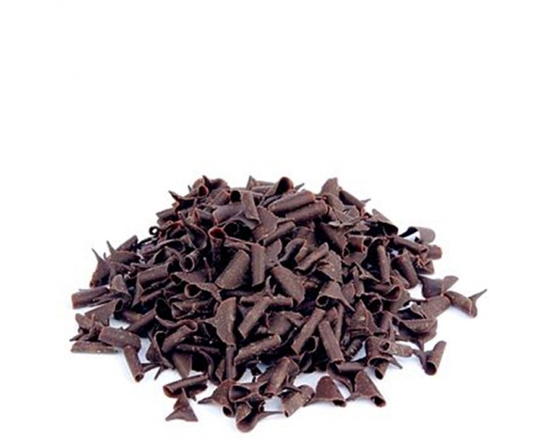 Micro Caracóis de Chocolate Negro