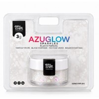 Glitter Iridescente Comestível Cristal Branco Iridescente (3g) Glitter Iridescente Comestível Cristal Branco Iridescente (3g)