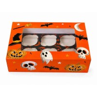 Caixa 6 Cup Cakes Halloween